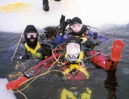 Rob, Oregon Underwater and Kris, Omni Divers!
