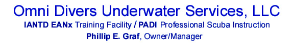 Omni Divers Underwater Services, L.L.C., 208-841-0460